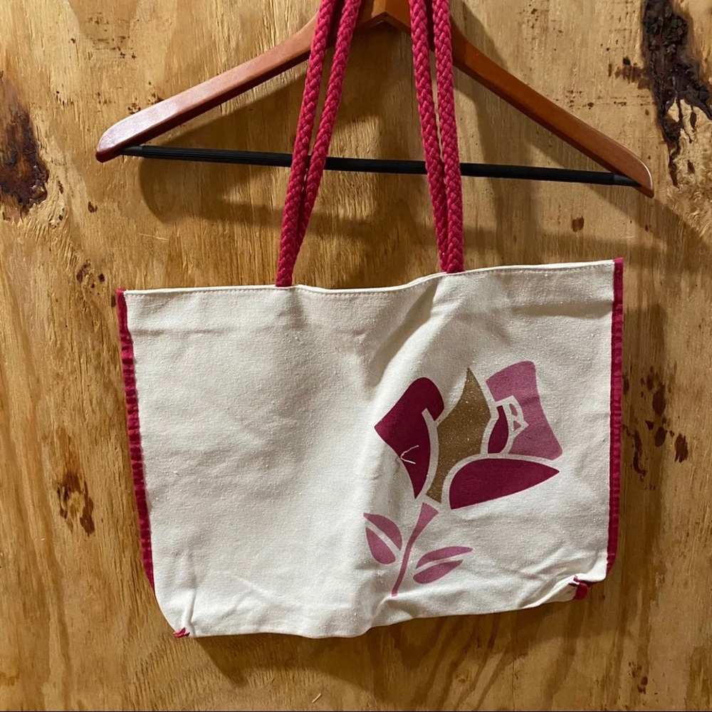 Lancome tote canvas bag NWT